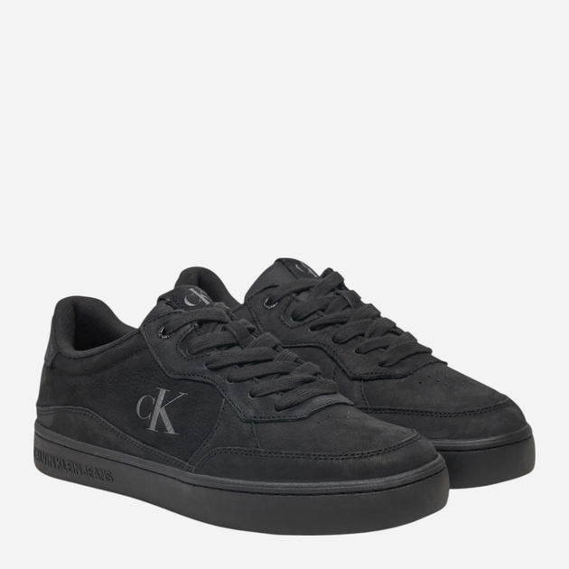 Sneakersy męskie skórzane Calvin Klein Jeans YM0YM01256-0GJ 43 Czarne (8721107094816) - obraz 2