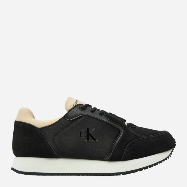 Sneakersy damskie do kostki Calvin Klein Jeans YW0YW01644-0GU 36 Czarne (8721107077031) - obraz 1
