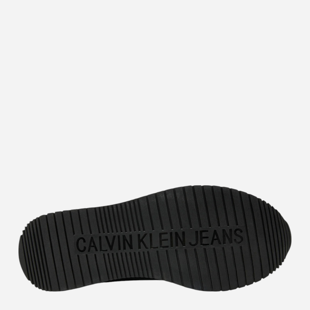 Sneakersy damskie do kostki Calvin Klein Jeans YW0YW01644-0GU 36 Czarne (8721107077031) - obraz 5