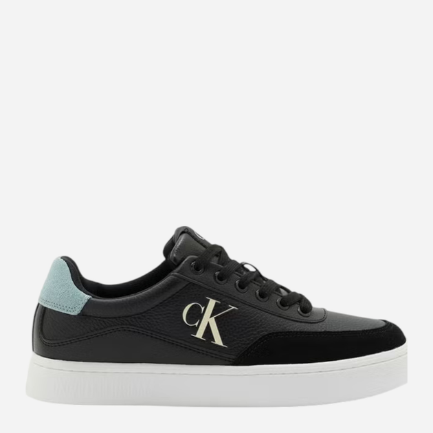 Sneakersy damskie skórzane Calvin Klein Jeans YW0YW01668-0GX 38 Czarne (8721107076614) - obraz 1
