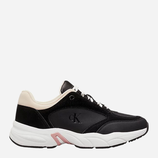 Жіночі снікери Calvin Klein Jeans YW0YW01646-0GU 40 Чорні (8721107081243) - зображення 1