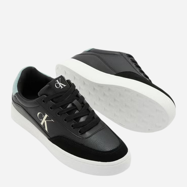 Sneakersy damskie skórzane Calvin Klein Jeans YW0YW01668-0GX 38 Czarne (8721107076614) - obraz 3