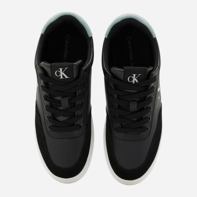 Sneakersy damskie skórzane Calvin Klein Jeans YW0YW01668-0GX 38 Czarne (8721107076614) - obraz 4