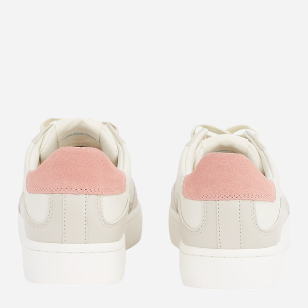 Sneakersy damskie skórzane Calvin Klein Jeans YW0YW01668-0LD 38 Mleczne (8721107082530) - obraz 4