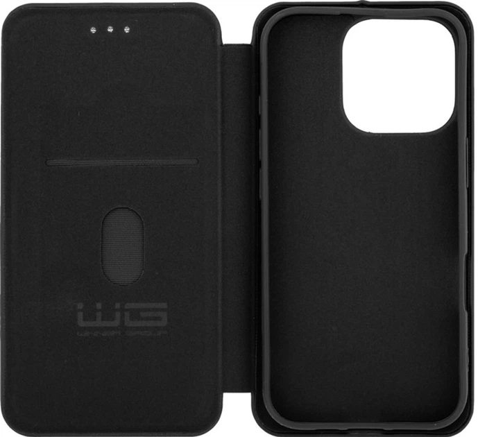 Etui z klapką Winner Group Evolution Deluxe do Apple iPhone 16 Black (8591194124037) - obraz 3