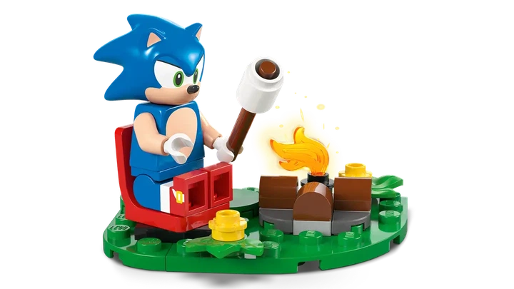 Конструктор LEGO Sonic the Hedgehog: Соник и походная битва 177 элементов (77001) - Фото 7 Конструктор LEGO Sonic the Hedgehog: Соник и походная битва 177 элементов (77001) - изображение 7