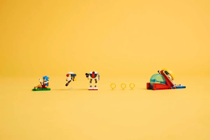 Конструктор LEGO Sonic the Hedgehog: Соник и походная битва 177 элементов (77001) - Фото 9 Конструктор LEGO Sonic the Hedgehog: Соник и походная битва 177 элементов (77001) - изображение 9