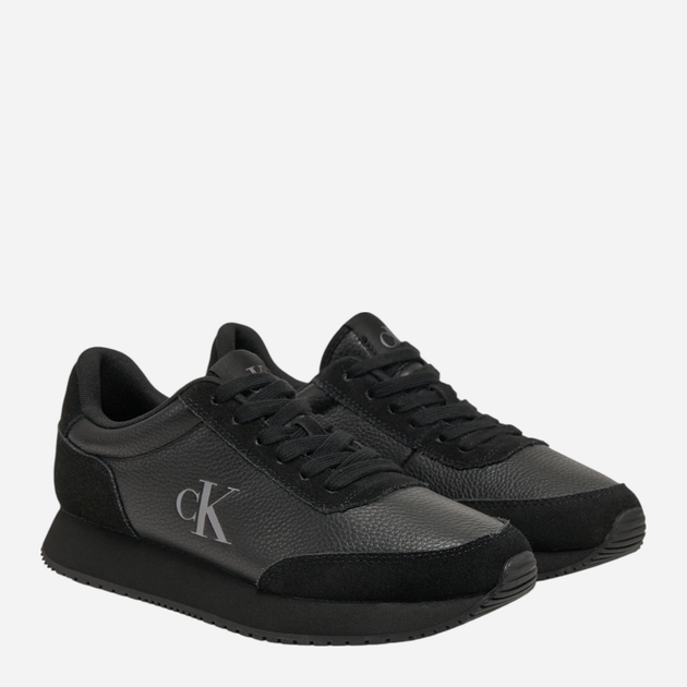 Sneakersy damskie do kostki Calvin Klein Jeans YW0YW01798-0GJ 38 Czarne (8721107090221) - obraz 2