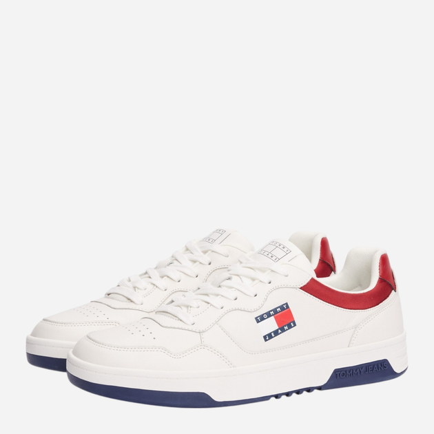 Чоловічі снікери Tommy Jeans EM0EM01576-TCR 44 Білі (8720638358954) - зображення 2