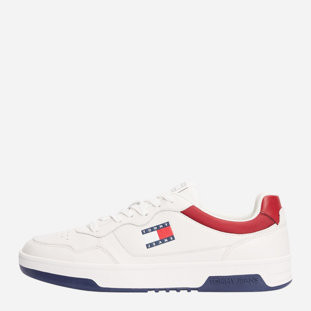 Чоловічі снікери Tommy Jeans EM0EM01576-TCR 44 Білі (8720638358954) - зображення 3