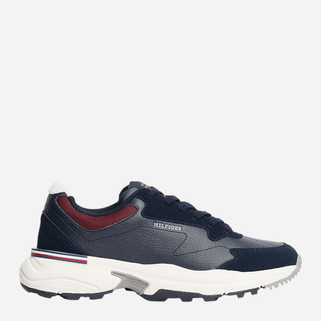 Чоловічі снікери Tommy Hilfiger FM0FM05331-DW5 42 Темно-сині (8720638347613) - зображення 1