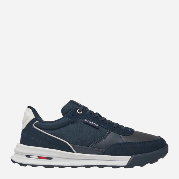 Чоловічі снікери Tommy Hilfiger FM0FM05371-DW5 44 Темно-сині (8720638204244) - зображення 1