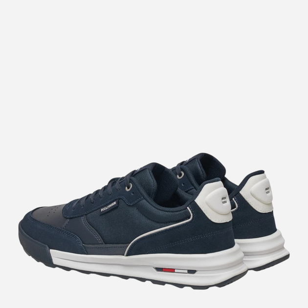 Чоловічі снікери Tommy Hilfiger FM0FM05371-DW5 42 Темно-сині (8720638204138) - зображення 3