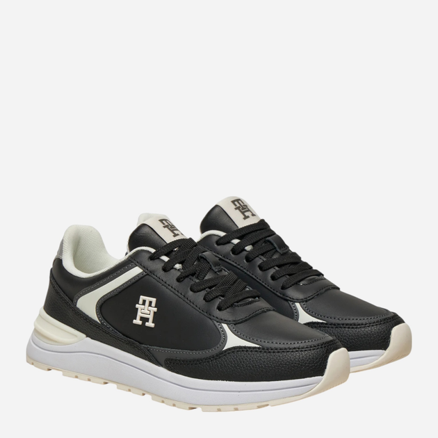 Sneakersy damskie do kostki Tommy Hilfiger FW0FW08325-BDS 40 Czarne (8720638206781) - obraz 2