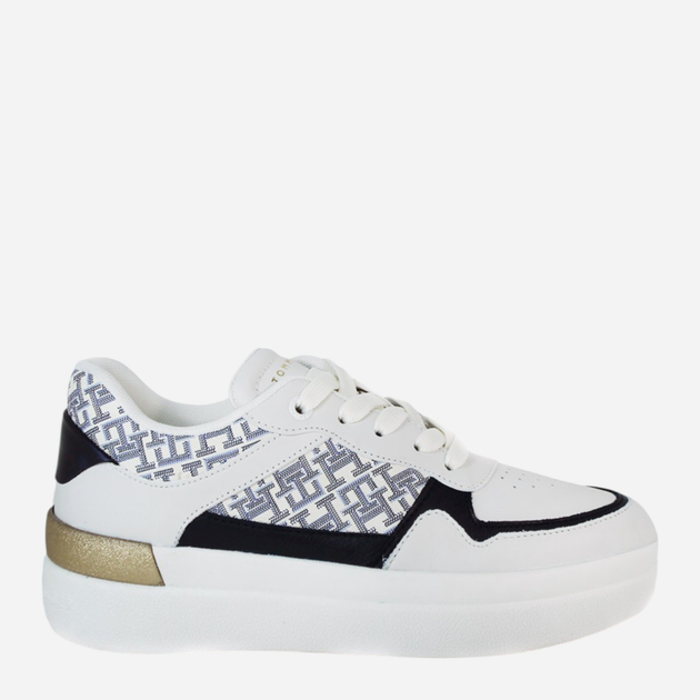 Жіночі снікери Tommy Hilfiger FW0FW08381-YBL 36 Білі (8720638586005) - зображення 1