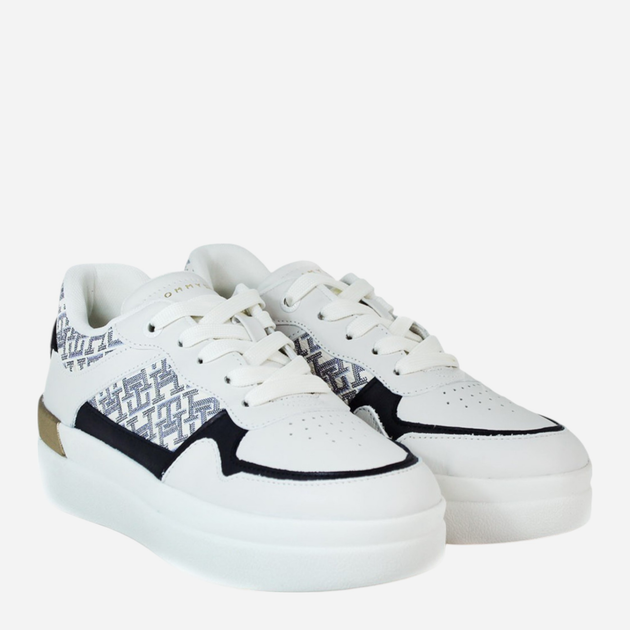 Жіночі снікери Tommy Hilfiger FW0FW08381-YBL 36 Білі (8720638586005) - зображення 2