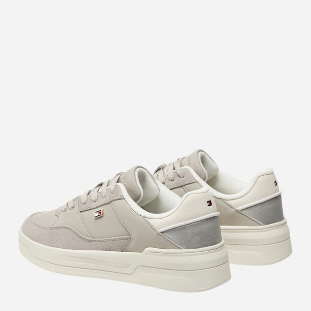 Жіночі снікери Tommy Hilfiger FW0FW08615-PQU 38 Світло-сірі (8720638341178) - зображення 3