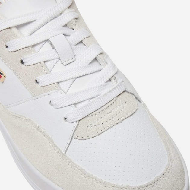 Sneakersy damskie do kostki Tommy Hilfiger FW0FW08615-YBS 40 Białe (8720638205135) - obraz 6