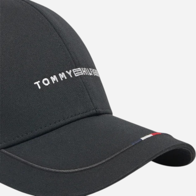 Czapka z daszkiem męska bejsbolówka Tommy Hilfiger AM0AM13001-BDS One Size Czarna (8720638194781) - obraz 3