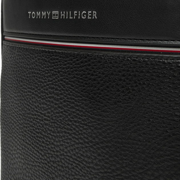 Torba listonoszka męska mała Tommy Hilfiger AM0AM13113-BDS Czarna (8720638187790) - obraz 4