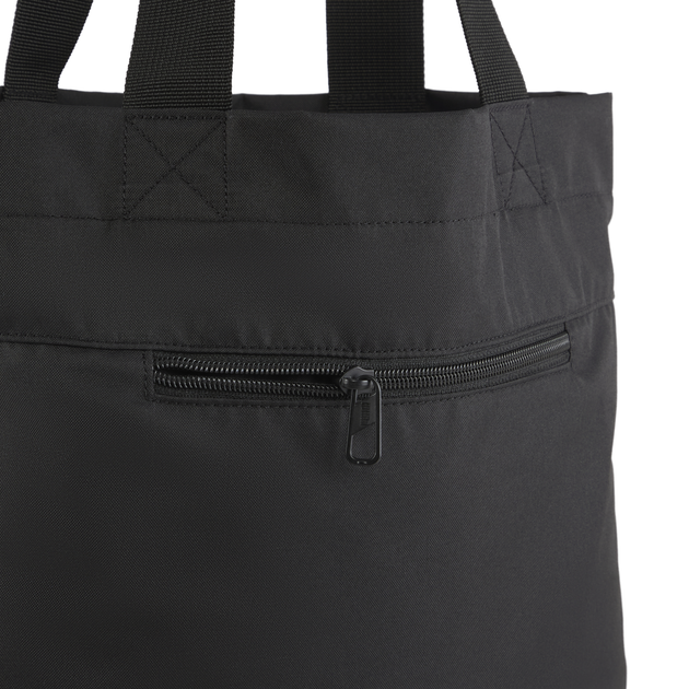 Спортивна сумка шопер жіноча тканинна велика Puma Phase Packable Tote 09117201 Чорна (4067984173584) - зображення 4