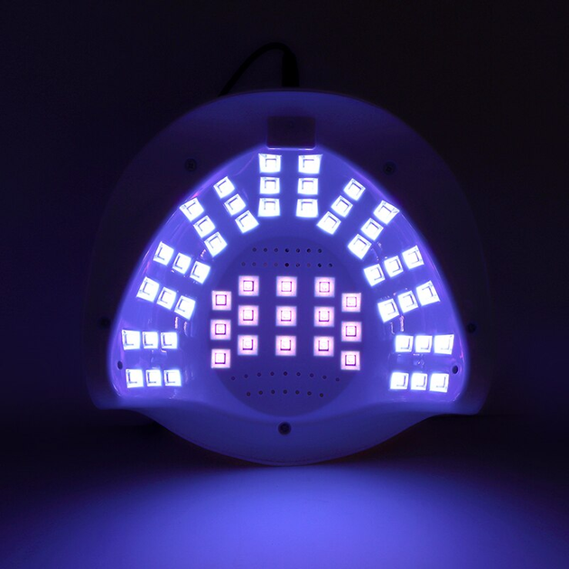 UV/LED лампа нового покоління SUN S8 Pro Рожевий для сушіння гель-лаку з датчиком руху, 268 Вт. - зображення 2