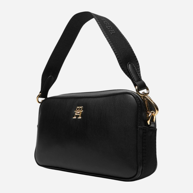 Torebka crossbody damska mała Tommy Hilfiger AW0AW16894-BDS Czarna (8720638204046) - obraz 3