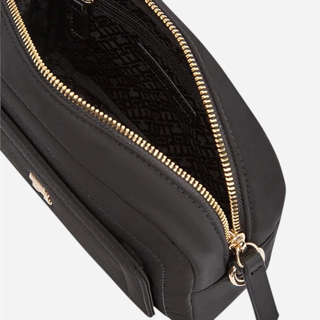 Torebka crossbody damska mała Tommy Hilfiger AW0AW16900-BDS Czarna (8720638189695) - obraz 4