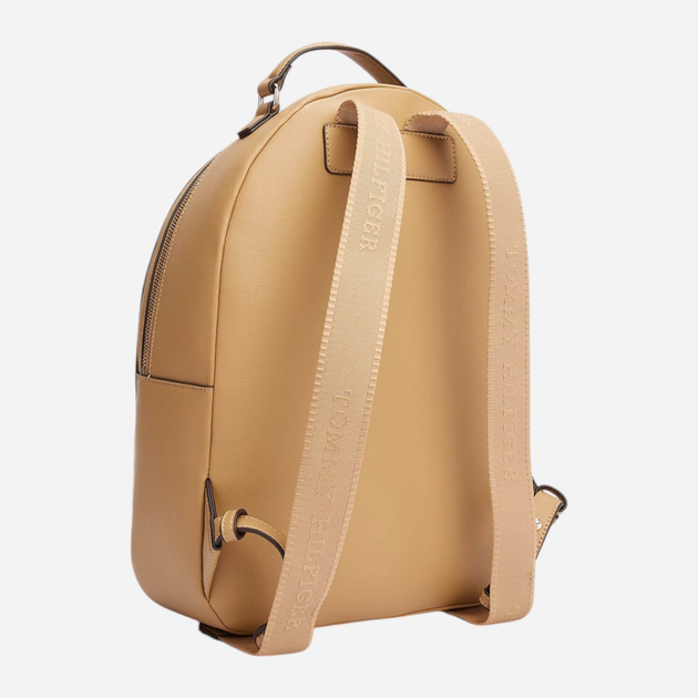 Plecak damski miejski 12L Tommy Hilfiger AW0AW16915-RBC Jasnobrązowy (8720638202301) - obraz 3