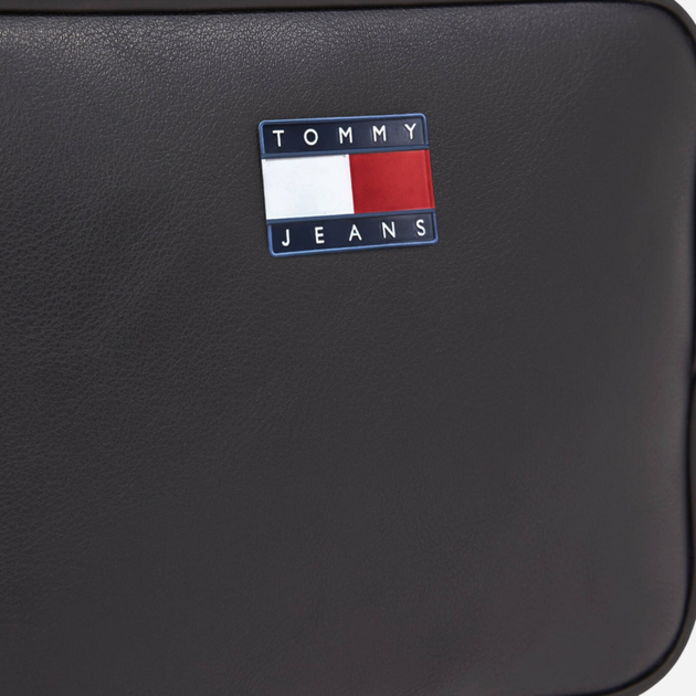 Сумка крос-боді через плече жіноча маленька Tommy Hilfiger AW0AW16964-BDS Чорна (8720638198758) - зображення 4