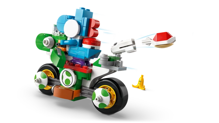 Конструктор LEGO Super Mario Mario Kart: Мотоцикл Йоши 133 элемента (72031) - изображение 4