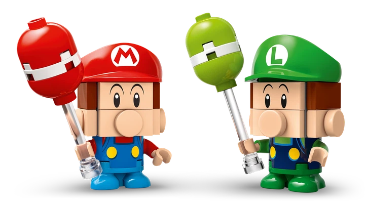 Конструктор LEGO Super Mario Mario Kart: Бэби Марио против Бэби Луиджи 321 элемент (72034) - Фото 6 Конструктор LEGO Super Mario Mario Kart: Бэби Марио против Бэби Луиджи 321 элемент (72034) - изображение 6