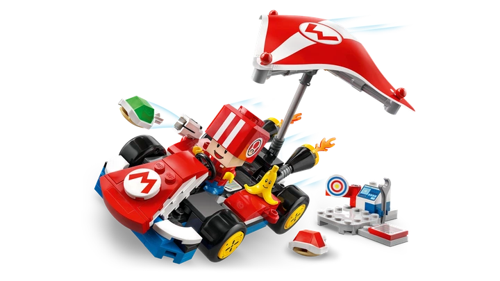 Конструктор LEGO Super Mario Mario Kart: Стандартный Карт 174 элемента (72032) - изображение 3