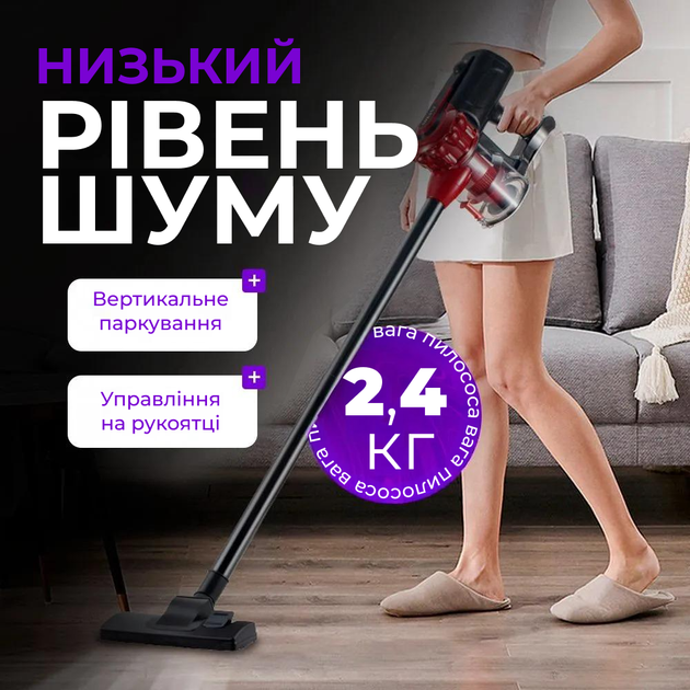 Пилосос ручний вертикальний вакуумний Sokany 13011 Контейнерний пилосос 2в1 для дому 2200 Вт - Фото 7 Пилосос ручний вертикальний вакуумний Sokany 13011 Контейнерний пилосос 2в1 для дому 2200 Вт - зображення 7