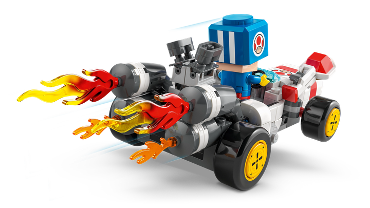 Zestaw klocków LEGO Super Mario Mario Kart: Toad i jego garaż 390 elementów (72035) - obraz 4