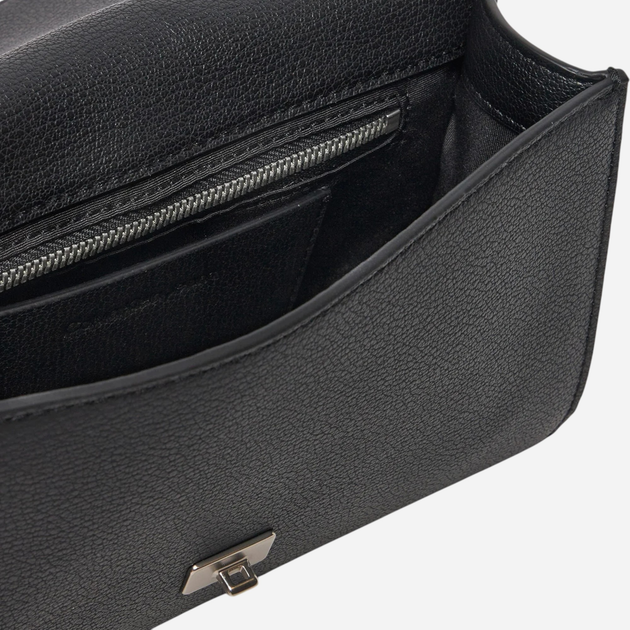 Torebka crossbody damska mała Calvin Klein K60K612715-BEH Czarna (8720639616039) - obraz 4