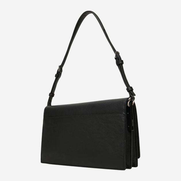 Torebka bagietka damska Calvin Klein K60K612807-BEH Czarna (8721107062426) - obraz 3