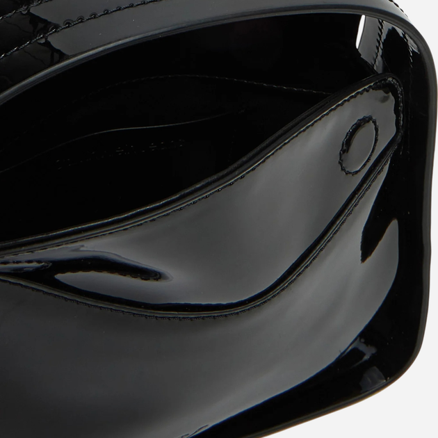 Сумка багет жіноча маленька Calvin Klein K60K613044-BEH Чорна (8721107065236) - зображення 4