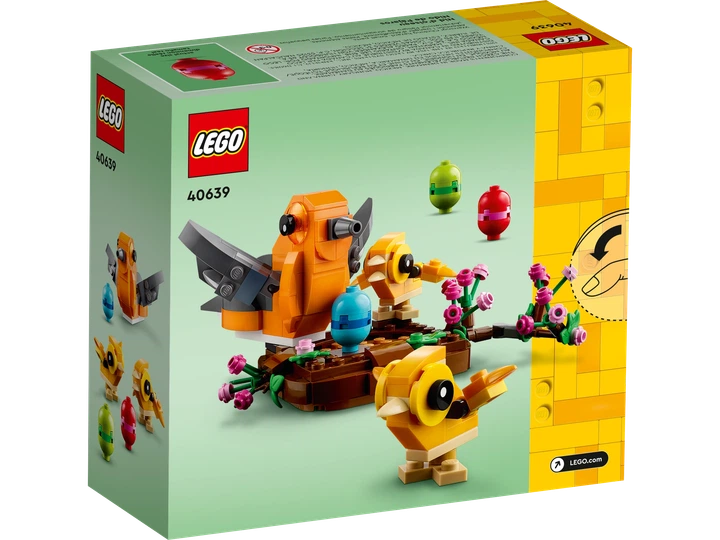 ここあ Конструктор LEGO Пташине гніздо 232 деталі (40639) – іграшки з