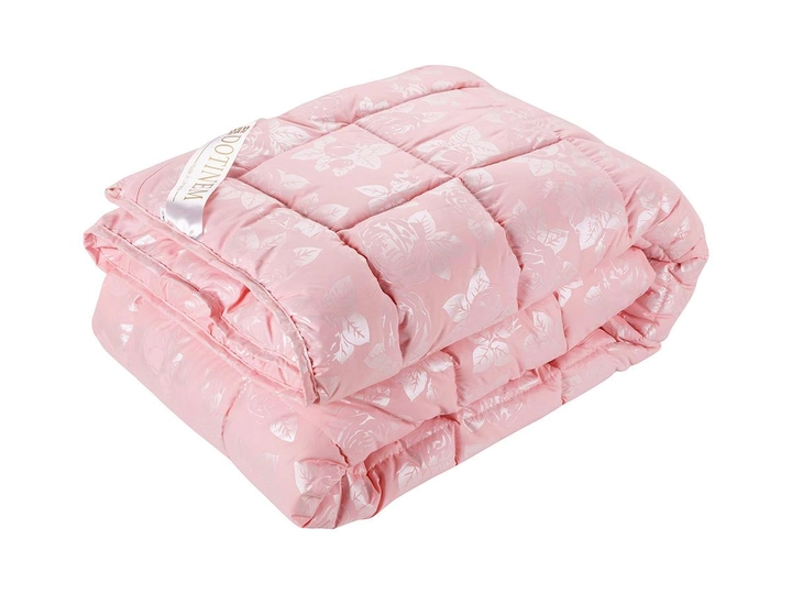Одеяло DOTINEM ROSALIE искусственный лебяжий пух 195х215 см розовое (211130-3-85619573) 