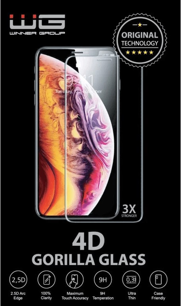 Szkło hartowane Winner Group 4D Full Glue do Apple iPhone 14 Pro (8591194113994) - obraz 2