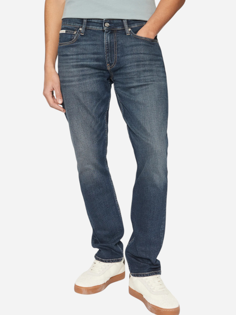 Джинси Slim Fit чоловічі Calvin Klein Jeans J30J326518-1BJ 32-34 Темно-блакитні (8721107166056) - зображення 1