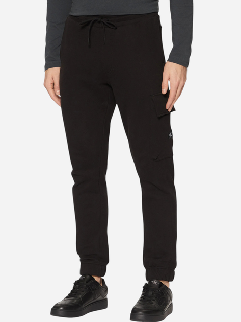Спортивні штани чоловічі Calvin Klein Jeans J30J326762-BEH M Чорні (8720639959969) - зображення 1