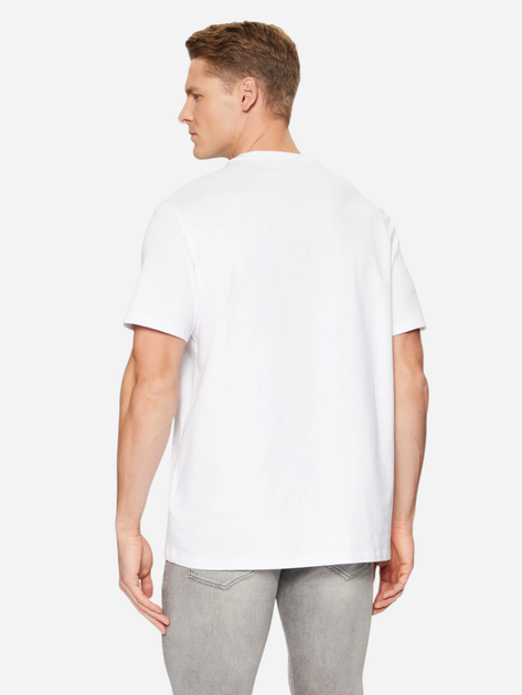 Футболка бавовняна чоловіча Calvin Klein Jeans 00040EM286-YAA 2XL Біла (8720639846160) - зображення 2