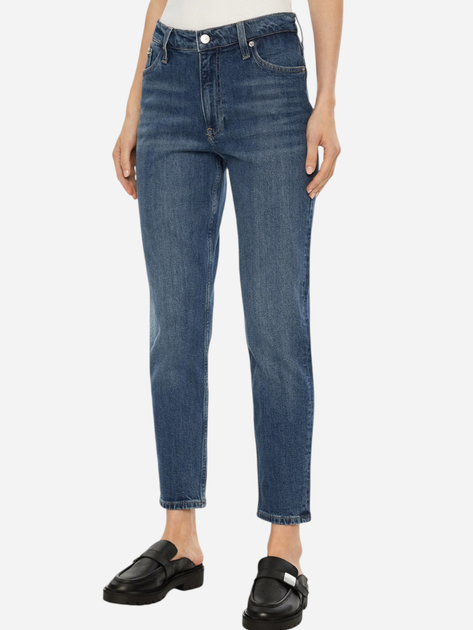 Джинси Regular Fit жіночі Calvin Klein Jeans J20J224514-1BJ 29-28 Темно-блакитні (8721107157009) - зображення 1