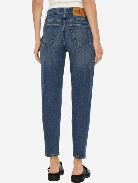 Джинси Regular Fit жіночі Calvin Klein Jeans J20J224514-1BJ 27-28 Темно-блакитні (8721107156828) - зображення 2