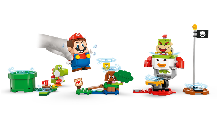 Zestaw klocków LEGO Super Mario Przygody z interaktywną figurką 218 elementów (71439) - obraz 4