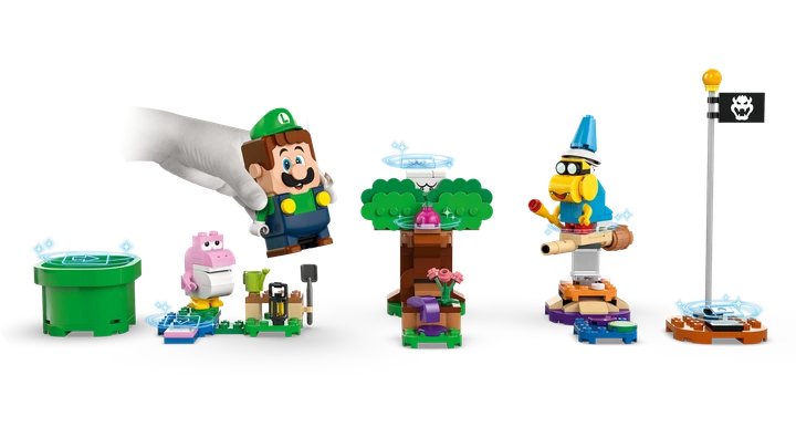 Конструктор LEGO Super Mario Приключения с интерактивной фигуркой Луиджи 210 деталей (71440) - изображение 3