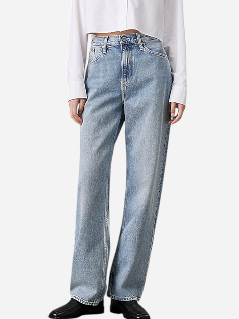 Jeansy regular fit damskie Calvin Klein Jeans J20J225002-1AA 27-30 Jasnoniebieskie (8720639957651) - obraz 1