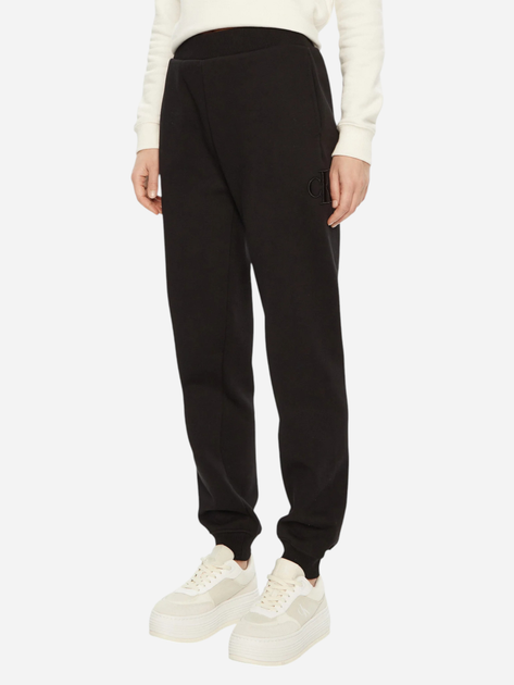 Спортивні штани жіночі Calvin Klein Jeans J20J224841-BEH L Чорні (8720639959891) - зображення 1